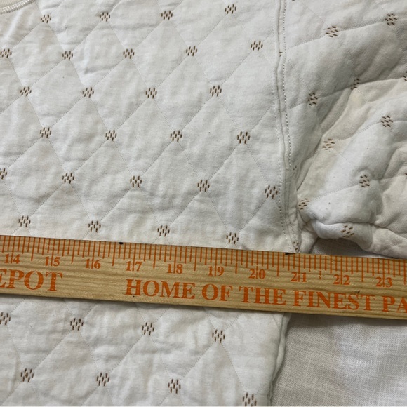 Madewell Quilted Swing Sweatshirt M - Picture 6 of 10